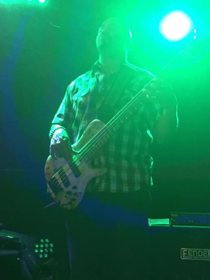 Full-stage live shot of The James Pitts Band.